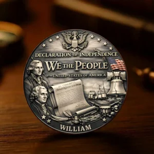 Personalized We The People 250th Anniversary of Independence 1776-2026 Coin
