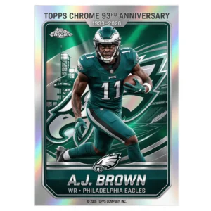 Philadelphia Eagles 93rd Anniversary Trading Cards
