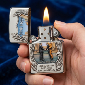 Pink Floyd Wish You Were Here 50th Anniversary Zippo Lighter