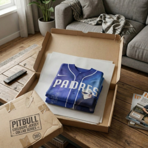 Pitbull I'm Back Tour San Diego Padres Baseball Jersey