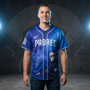 Pitbull I'm Back Tour San Diego Padres Baseball Jersey