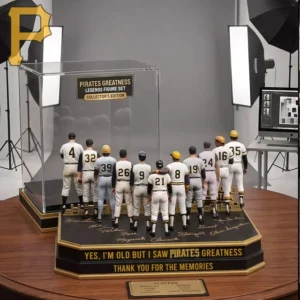 Pittsburgh Pirates Greatness Legends Collector's Edition Figure Set