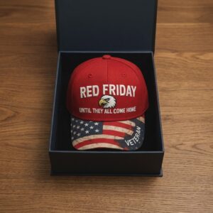 RED Friday Until They All Come Home Veteran Baseball Cap