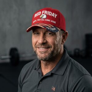 RED Friday Until They All Come Home Veteran Baseball Cap