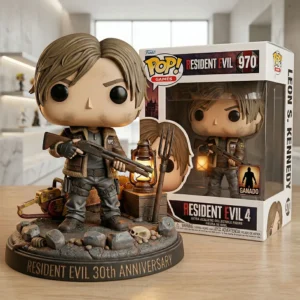 Resident Evil 30th Anniversary Leon S. Kennedy Collectible Figure