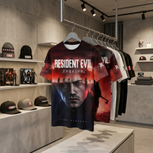 Resident Evil Requiem Leon Kennedy 3D T-Shirt