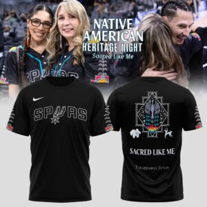 San Antonio Spurs Native American Heritage Night Sacred Like Me T-Shirt