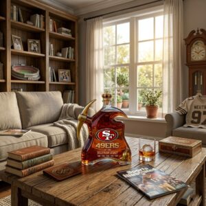 San Francisco 49ers Gold Rush Legacy Decanter