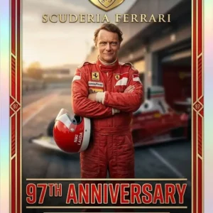 Scuderia Ferrari 97th Anniversary Trading Cards