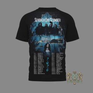 Seventh Day Slumber 2026 Tour with Magdalene Rose T-Shirt
