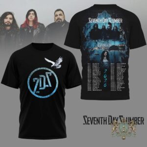 Seventh Day Slumber 2026 Tour with Magdalene Rose T-Shirt
