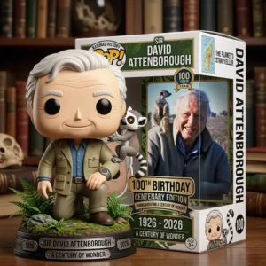 Sir David Attenborough 100th Birthday Pop Figure