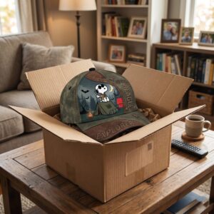 Snoopy Joe Cool Beagle Explorer Camping Baseball Cap
