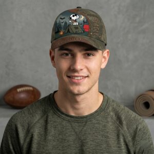 Snoopy Joe Cool Beagle Explorer Camping Baseball Cap