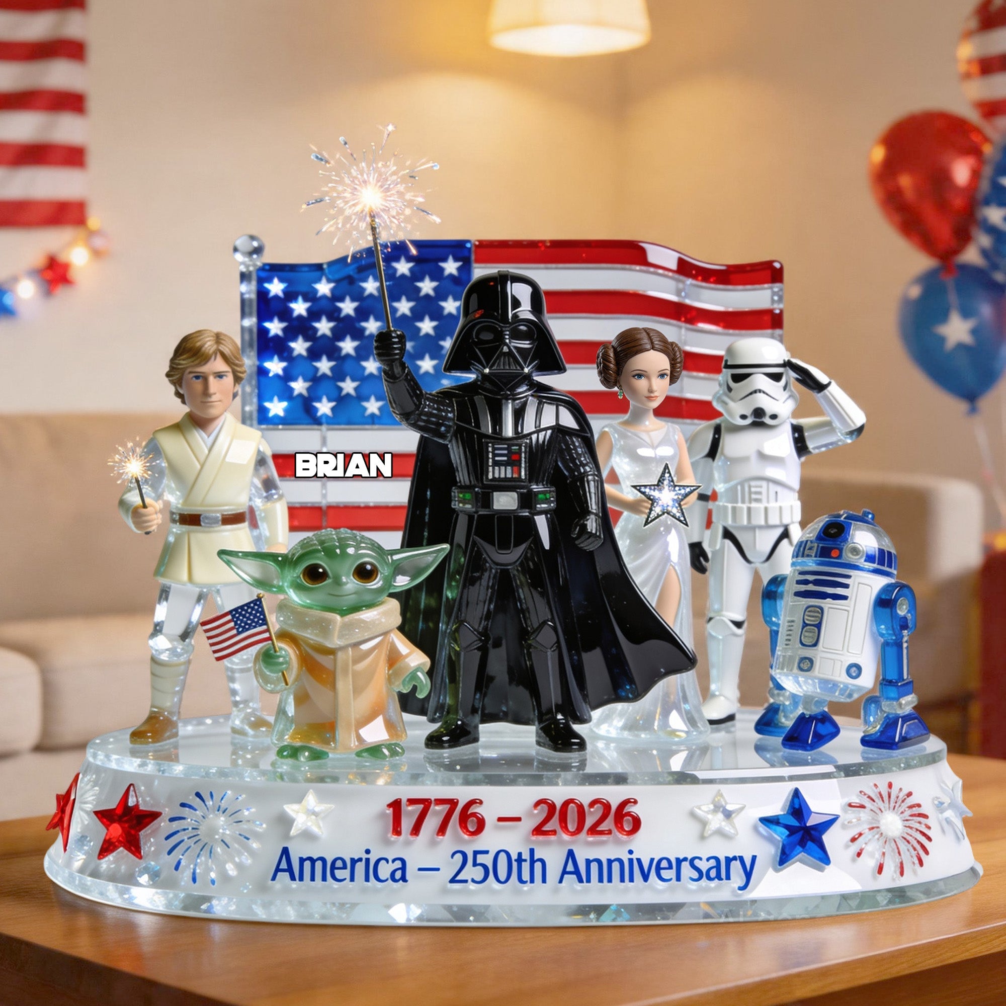 Star Wars America 250th Anniversary 1776-2026  Figure - Front View