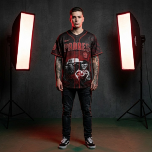 $UICIDEBOY$ Grey Day 2026 Tour San Diego Padres Baseball Jersey
