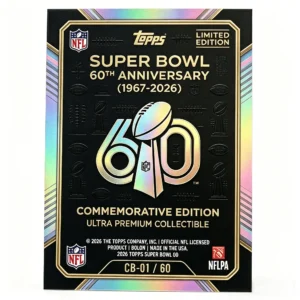 Super Bowl 60th Anniversary Hobby Box