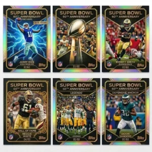 Super Bowl 60th Anniversary Hobby Box
