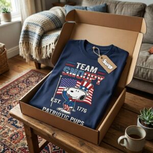 Team Snoopy 250th Anniversary 1776-2026 T-Shirt