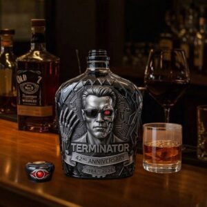 Terminator 42nd Anniversary 1984-2026 Liquor Bottle