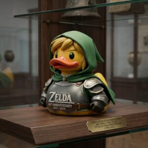The Legend Of Zelda 40th Anniversary 1986-2026 Rubber Duck