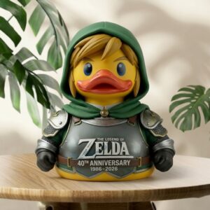 The Legend Of Zelda 40th Anniversary 1986-2026 Rubber Duck