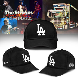 The Strokes LA Dodgers Road Awaits North America 2026 Baseball Jersey