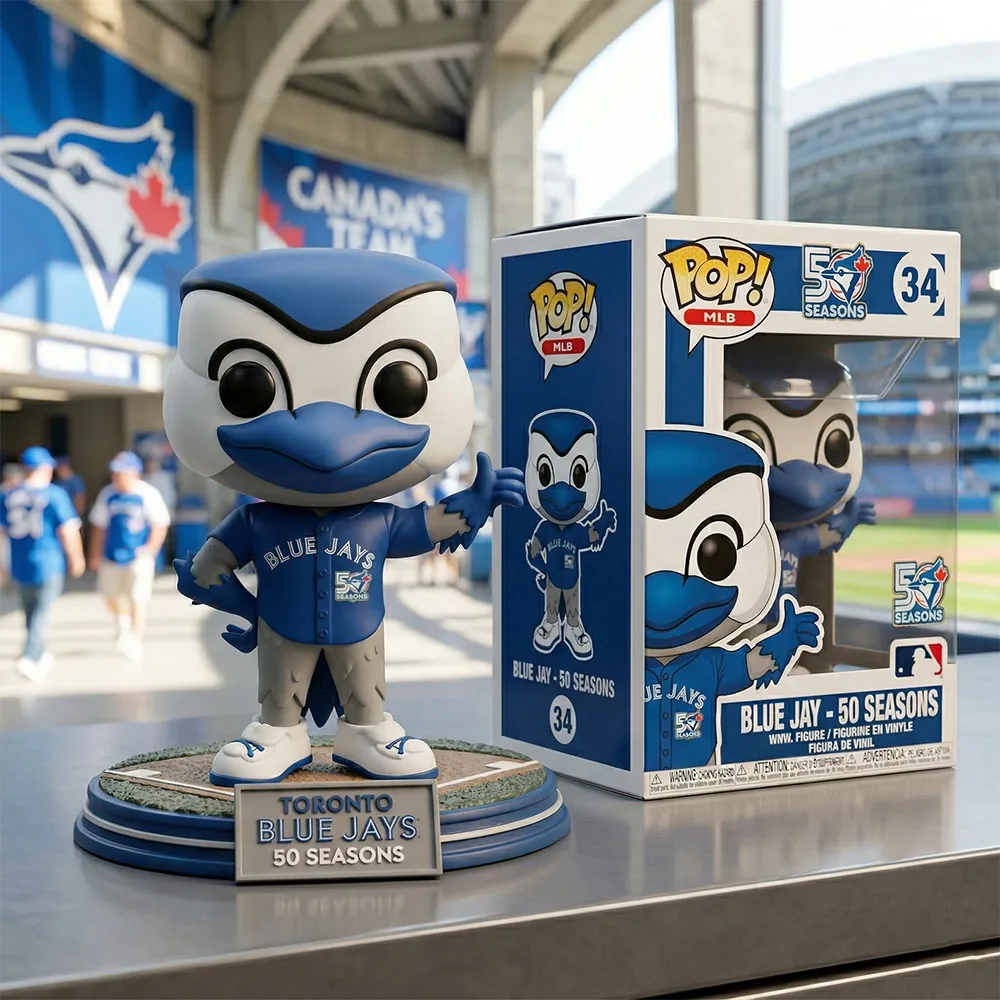 Toronto Blue Jays 50 Seasons Funko Pop Figure - Front View