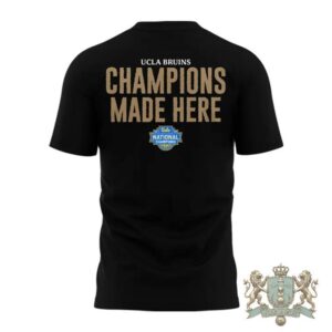 UCLA Bruins 2022 National Champions Final Four T-Shirt