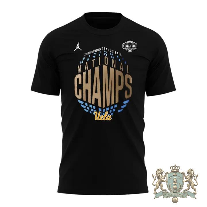 UCLA Bruins 2022 National Champions Final Four T-Shirt - Detail View