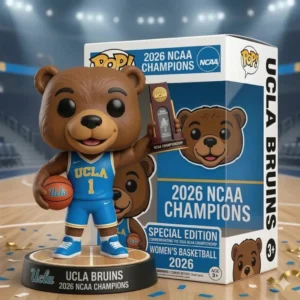 UCLA Bruins 2026 NCAA Women's Basketball Champions Funko Pop Figure
