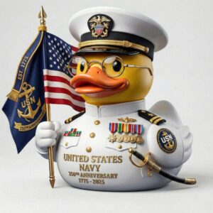 United States Navy 250th Anniversary Rubber Duck