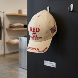 US Veteran RED Remember Everyone Deployed Baseball Cap