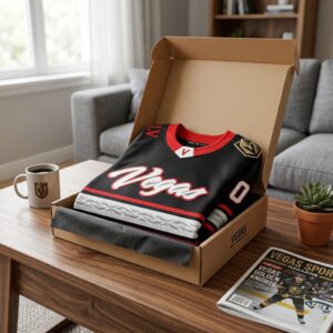 Vegas Golden Knights Custom Personalized Vegas Script Hockey Jersey