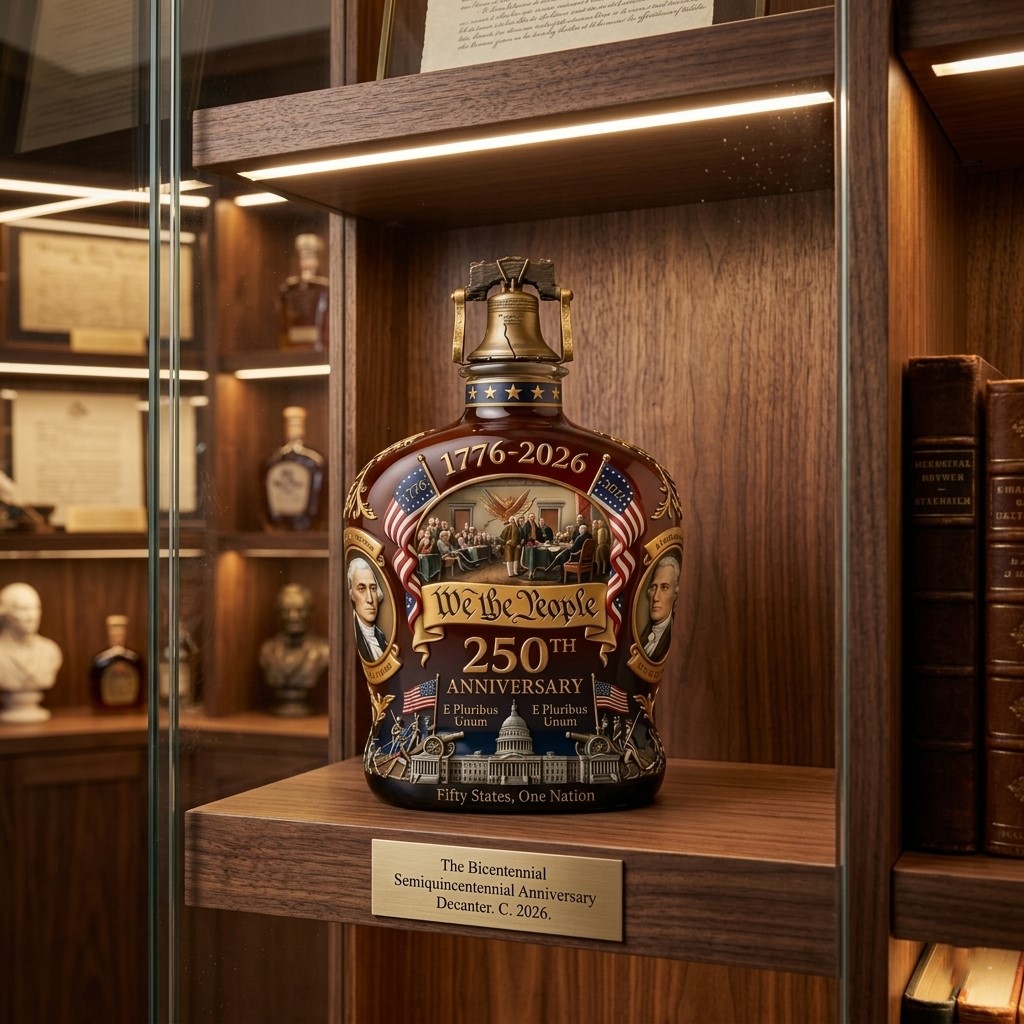 We the People 250th Anniversary 1776-2026 Whiskey Decanter