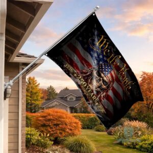 We the People Skull 250 Years Anniversary 1776 2026 Flag