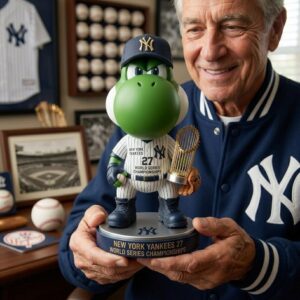 Yoshi New York Yankees 27 World Series Championships Bobblehead