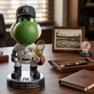 Yoshi New York Yankees 27 World Series Championships Bobblehead