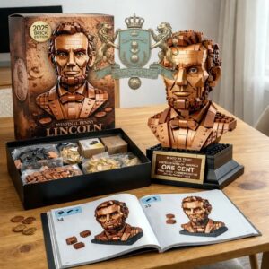 Abraham Lincoln 2025 Final Penny 1-Cent Building Bricks Set
