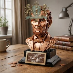 Abraham Lincoln 2025 Final Penny 1-Cent Building Bricks Set