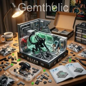 Alien 47th Anniversary Building Blocks Set