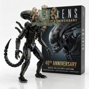 Aliens 40th Anniversary Xenomorph Building Bricks Set