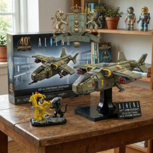 Aliens 40th Anniversary UD-4L Cheyenne Dropship Building Bricks Set