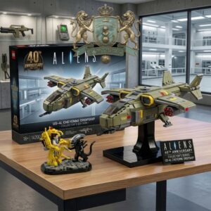Aliens 40th Anniversary UD-4L Cheyenne Dropship Building Bricks Set