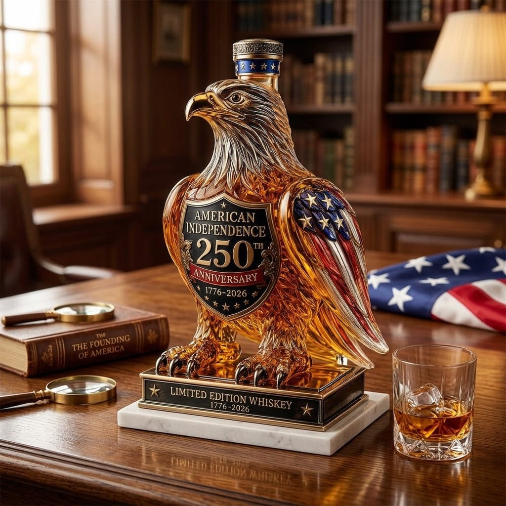 American Independence 250th Anniversary Limited Edition Whiskey - Detail View