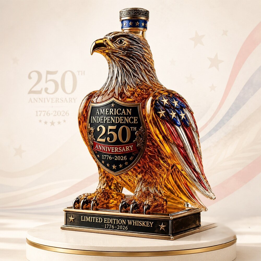 American Independence 250th Anniversary Limited Edition Whiskey - Front View