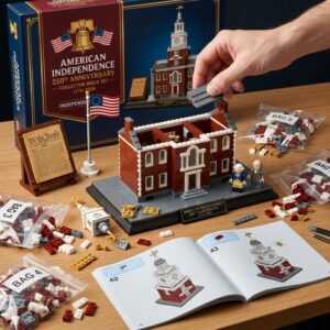 American Independence 250th Anniversary Brick Set