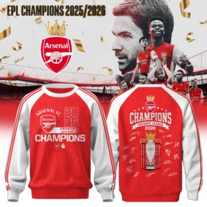 Arsenal EPL Champions 2025/2026 Sweatshirt