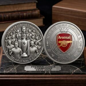 Arsenal Premier League Champions 2025-2026 Commemorative Coin