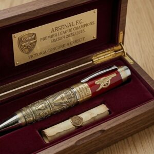 Arsenal Premier League Champions 2025/2026 Commemorative Pen